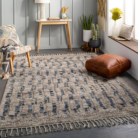 Sahara SAH-2308 2' x 3' Handmade Wool Accent Rug