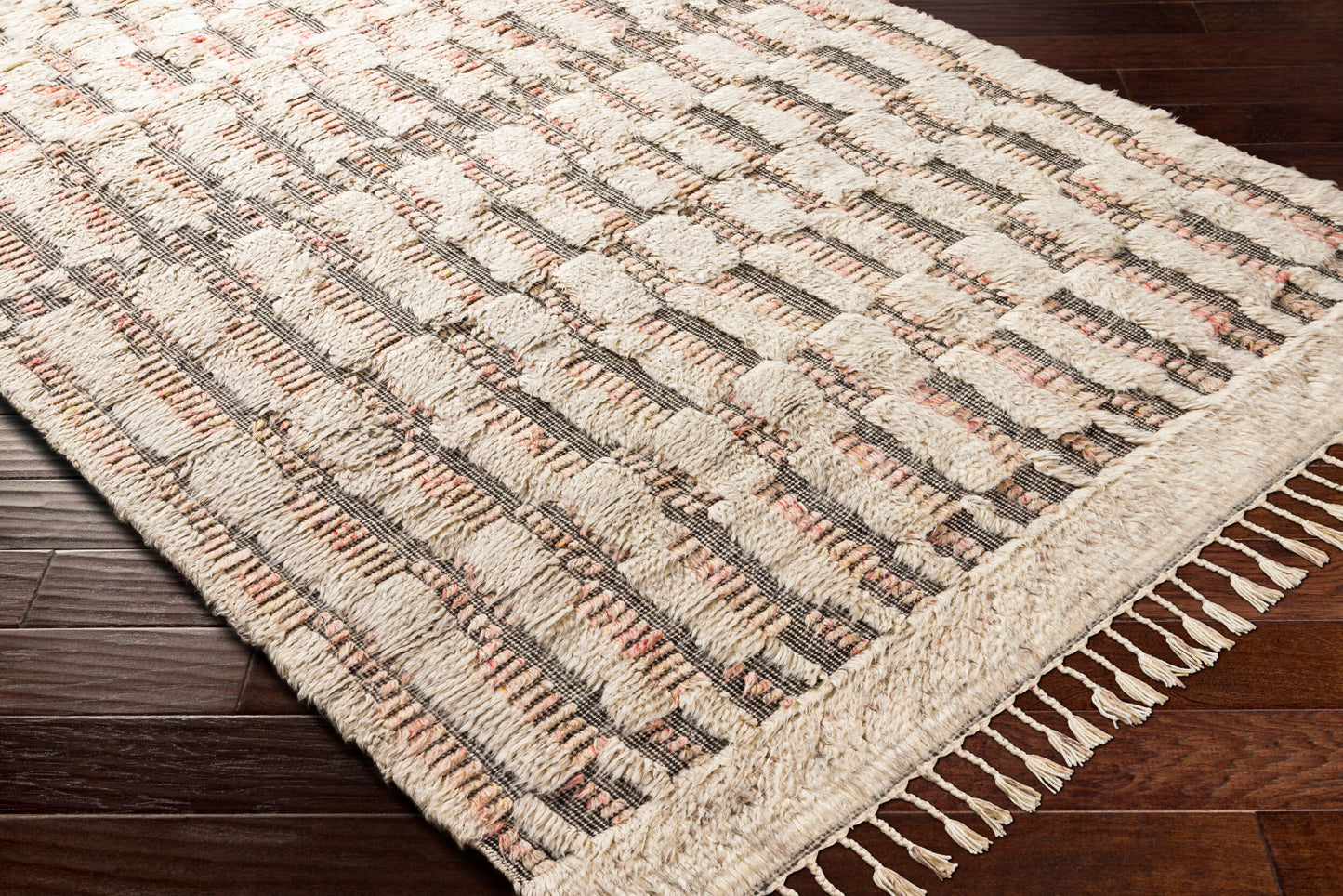 Sahara SAH-2309 2' x 3' Handmade Wool Accent Rug