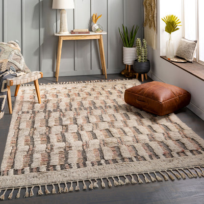 Sahara SAH-2309 2' x 3' Handmade Wool Accent Rug