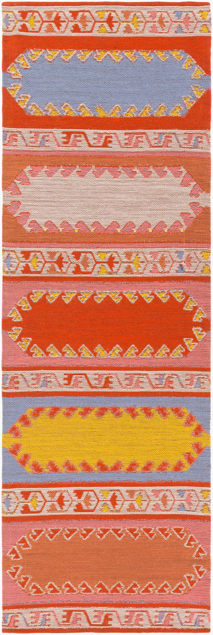 Sajal SAJ-1064 8ft Runner Handmade Recyled Runner Rug