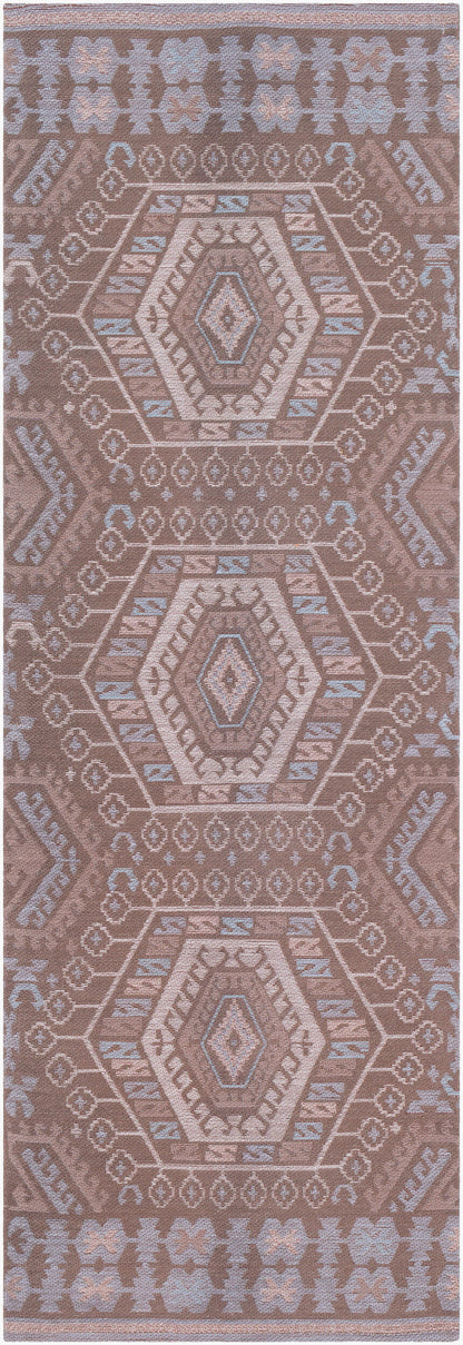 Sajal SAJ-1067 8ft Runner Handmade Recyled Runner Rug