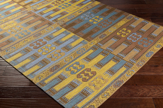 Sajal SAJ-1078 2' x 3' Handmade Recyled Accent Rug