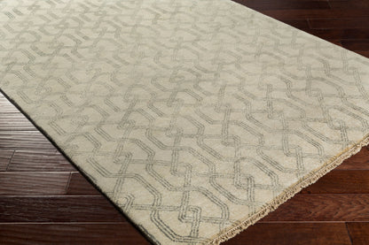 Alfombra de lana hecha a mano Stanton SAO-2006 de 4' x 6'