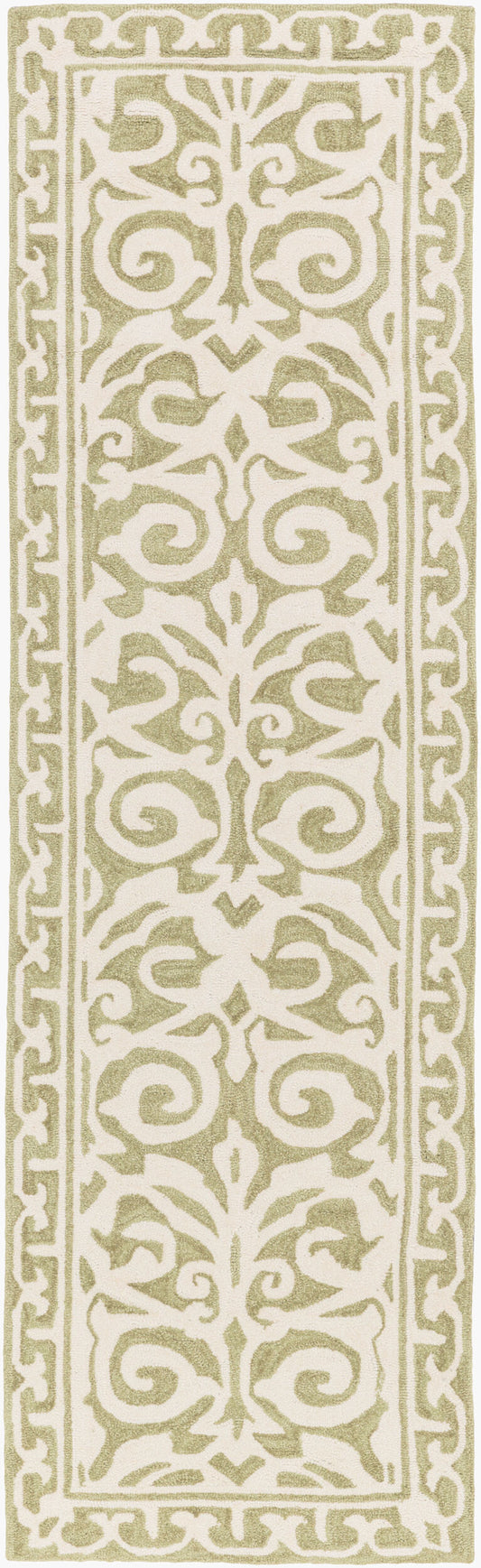 Samual SAU-1100 8ft Runner Handmade Runner Rug