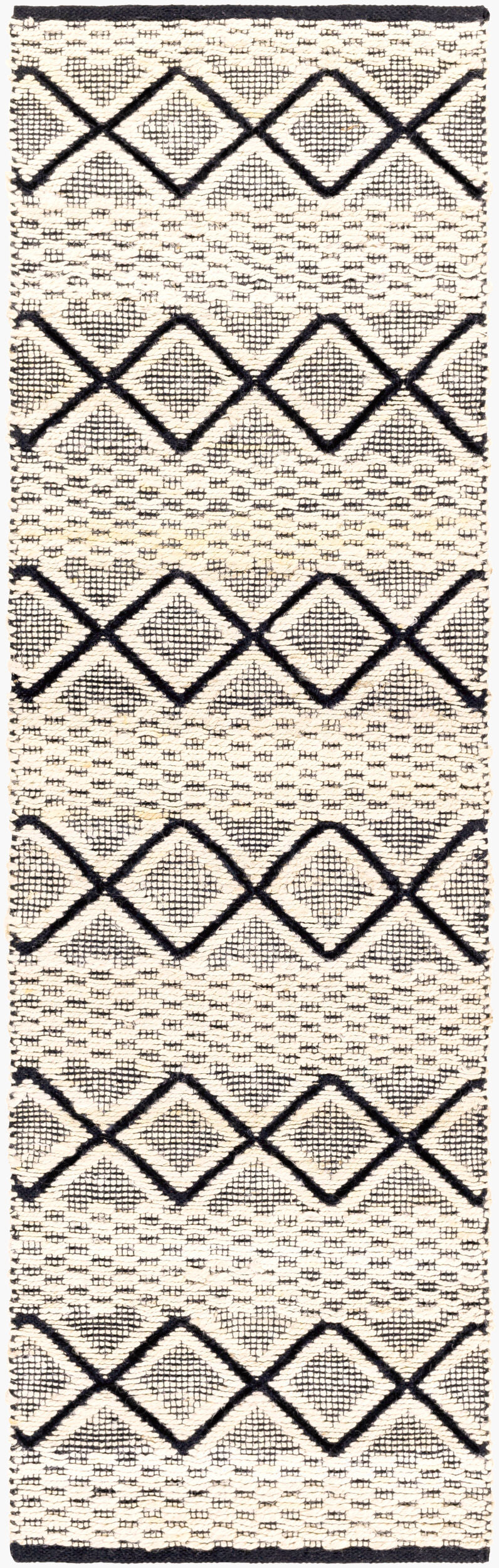 Santa Barbara SBB-2301 8ft Runner Handmade Jute Runner Rug