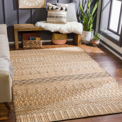 Santa Barbara SBB-2306 9' x 12' Handmade Jute Area Rug