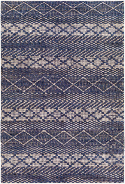 Santa Barbara SBB-2307 2' x 3' Handmade Jute Accent Rug