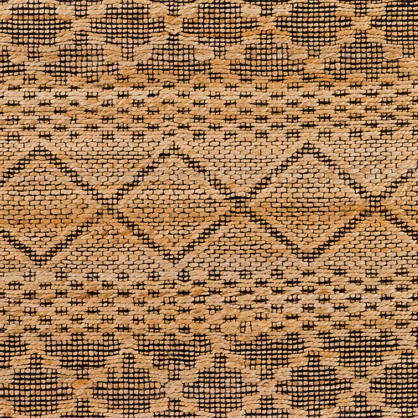 Alfombra decorativa de yute hecha a mano Santa Barbara SBB-2310 de 3' x 5'