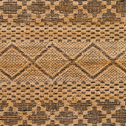 Alfombra decorativa de yute hecha a mano Santa Barbara SBB-2310 de 3' x 5'