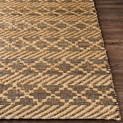 Santa Barbara SBB-2312 2' x 3' Handmade Jute Accent Rug