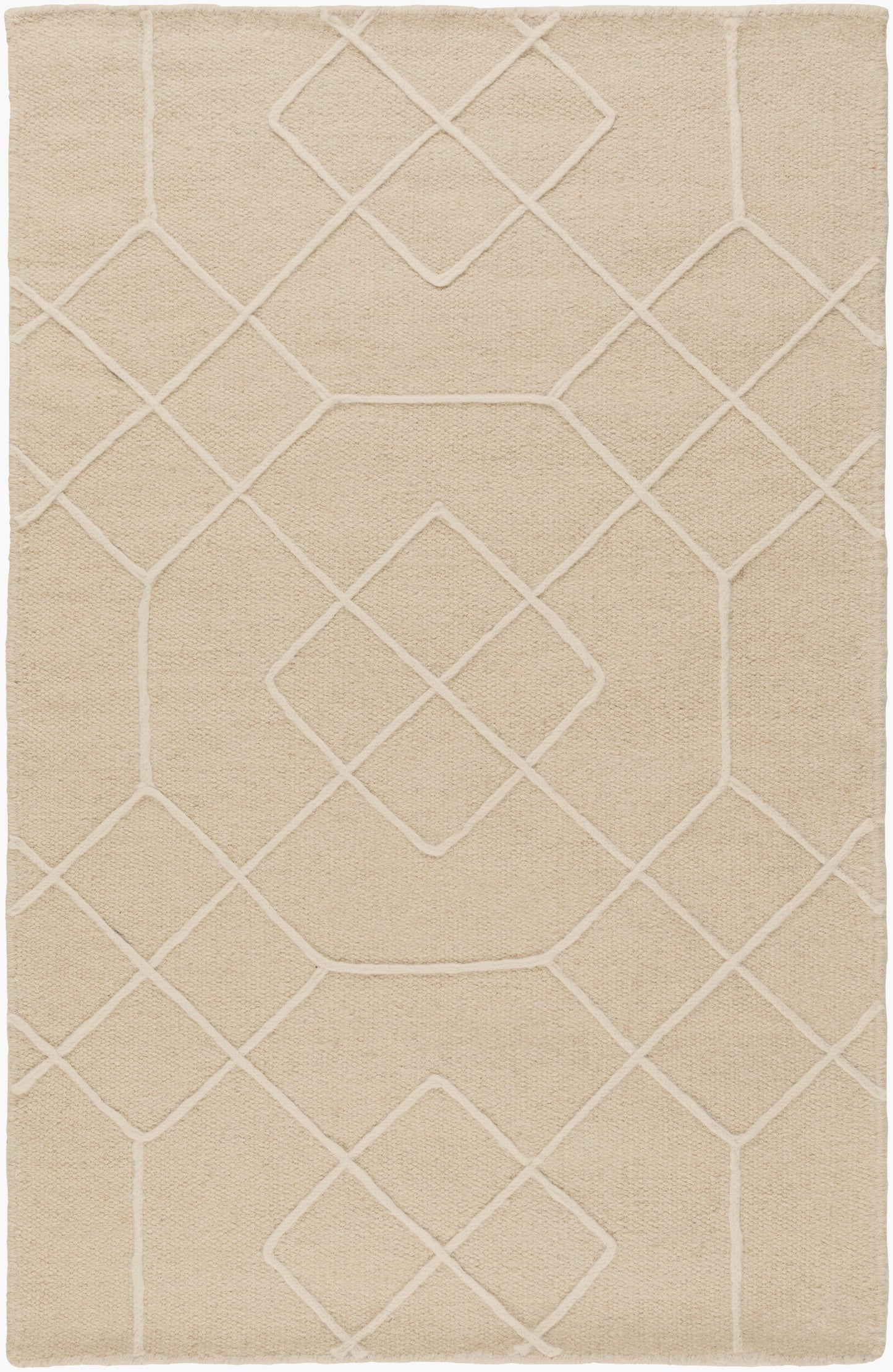 Seabrook SBK-9002 2' x 3' Handmade Wool Accent Rug