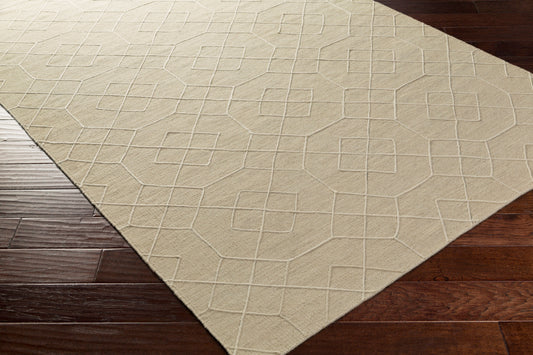Seabrook SBK-9002 2' x 3' Handmade Wool Accent Rug