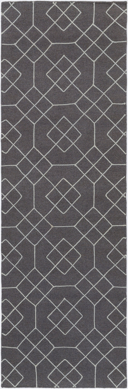 Seabrook SBK-9003 8ft Runner Handmade Wool Runner Rug