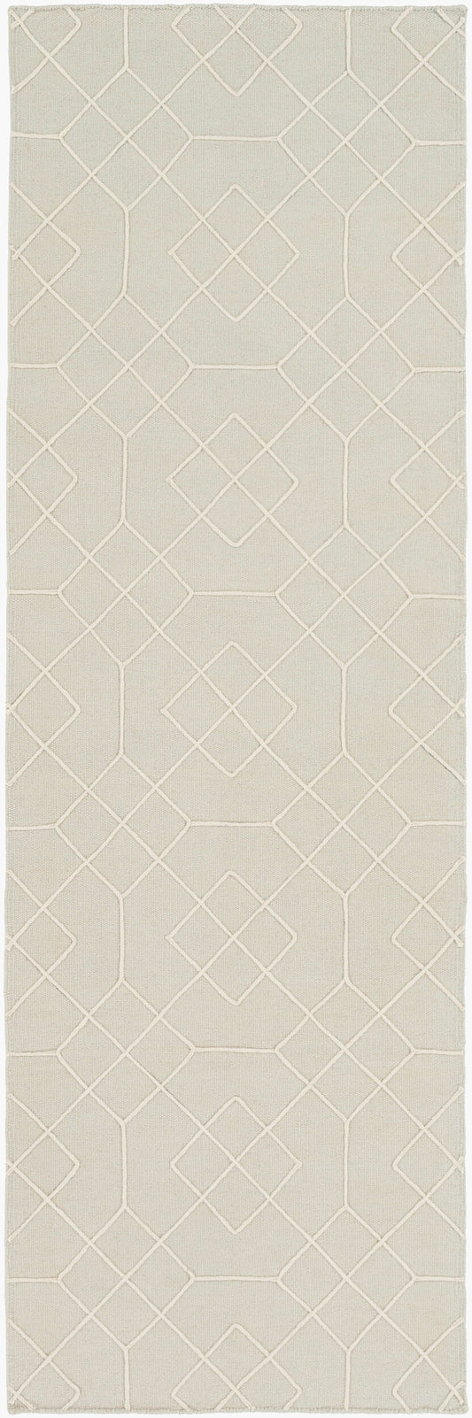 Seabrook SBK-9007 8ft Runner Handmade Wool Runner Rug