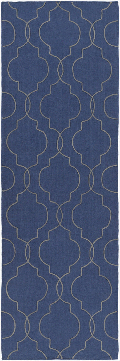 Seabrook SBK-9009 8ft Runner Handmade Wool Runner Rug