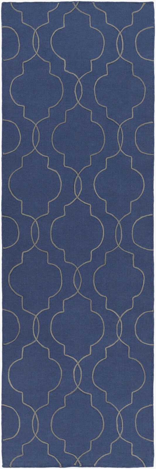 Seabrook SBK-9009 8ft Runner Handmade Wool Runner Rug