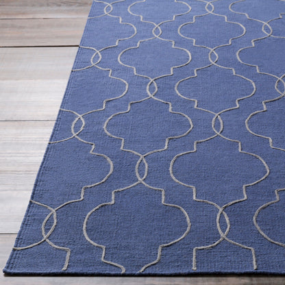 Seabrook SBK-9009 8ft Runner Handmade Wool Runner Rug
