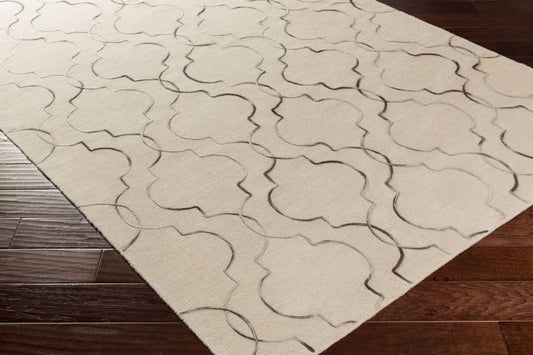 Seabrook SBK-9018 2' x 3' Handmade Wool Accent Rug