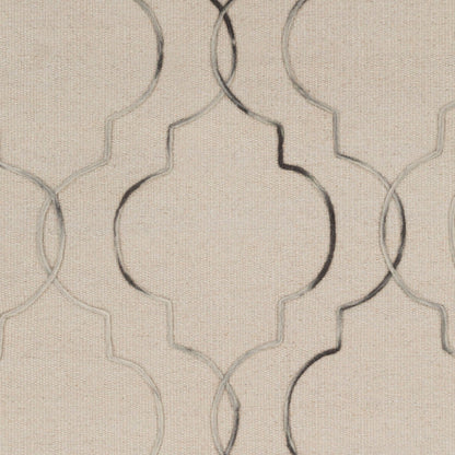 Seabrook SBK-9018 3' x 5' Handmade Wool Accent Rug