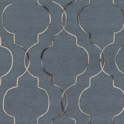 Seabrook SBK-9019 2' x 3' Handmade Wool Accent Rug