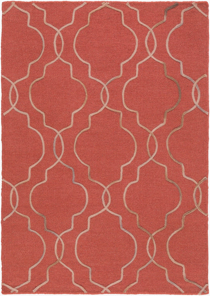 Seabrook SBK-9020 3' x 5' Handmade Wool Accent Rug