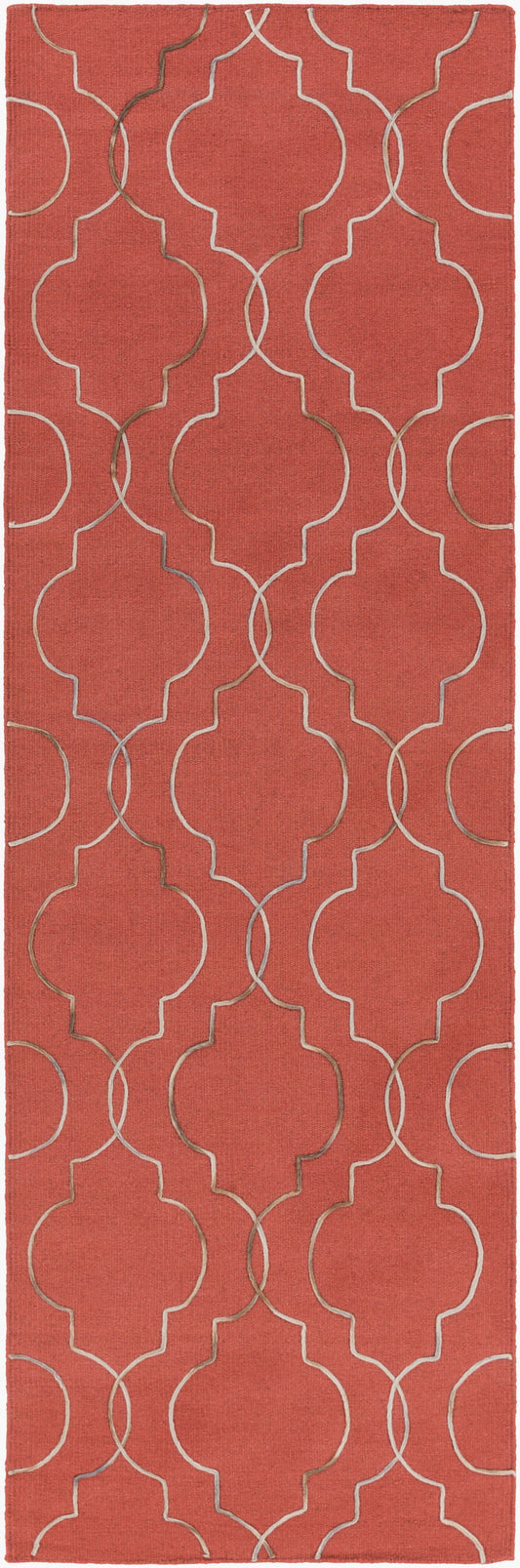 Seabrook SBK-9020 8ft Runner Handmade Wool Runner Rug