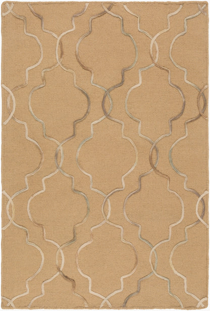 Seabrook SBK-9021 3' x 5' Handmade Wool Accent Rug