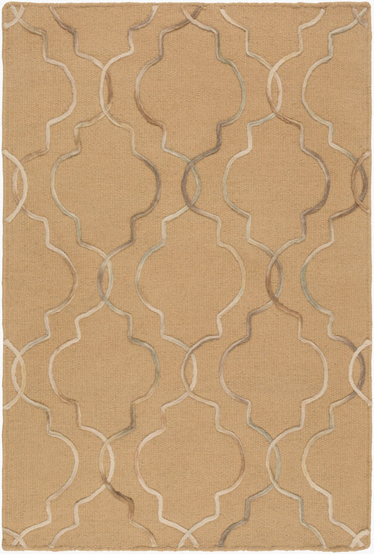 Seabrook SBK-9021 3' x 5' Handmade Wool Accent Rug