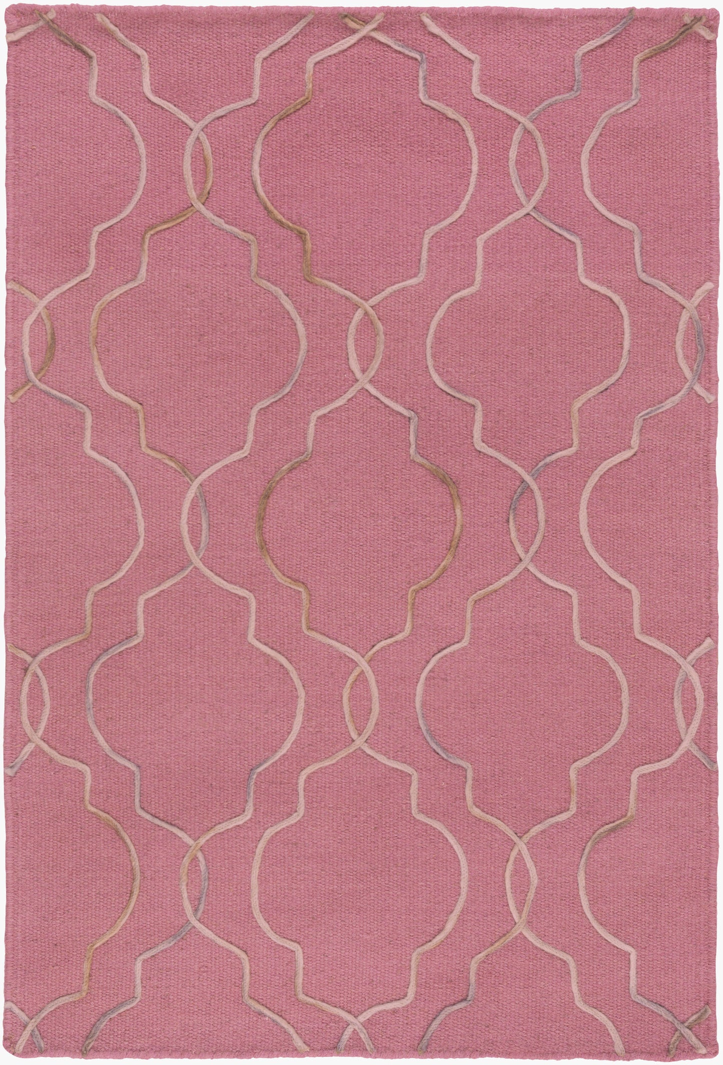 Seabrook SBK-9022 3' x 5' Handmade Wool Accent Rug