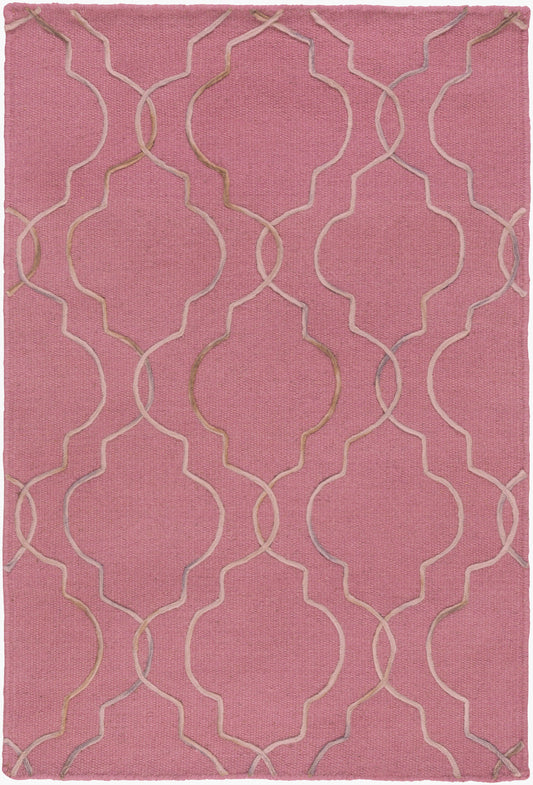 Seabrook SBK-9022 3' x 5' Handmade Wool Accent Rug