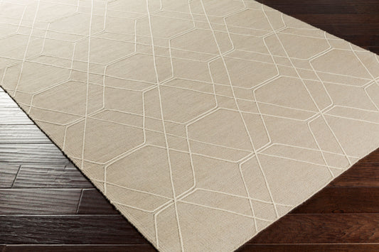 Seabrook SBK-9025 3' x 5' Handmade Wool Accent Rug