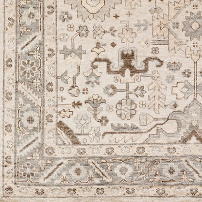 Sabine SBN-1001 2' x 3' Handmade Faux Silk Accent Rug