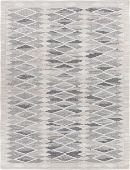 Alfombra Scandi SCD-2303 de 8' x 10' hecha a mano