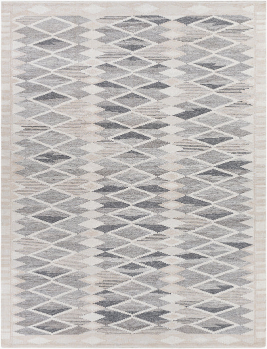 Alfombra Scandi SCD-2303 de 8' x 10' hecha a mano