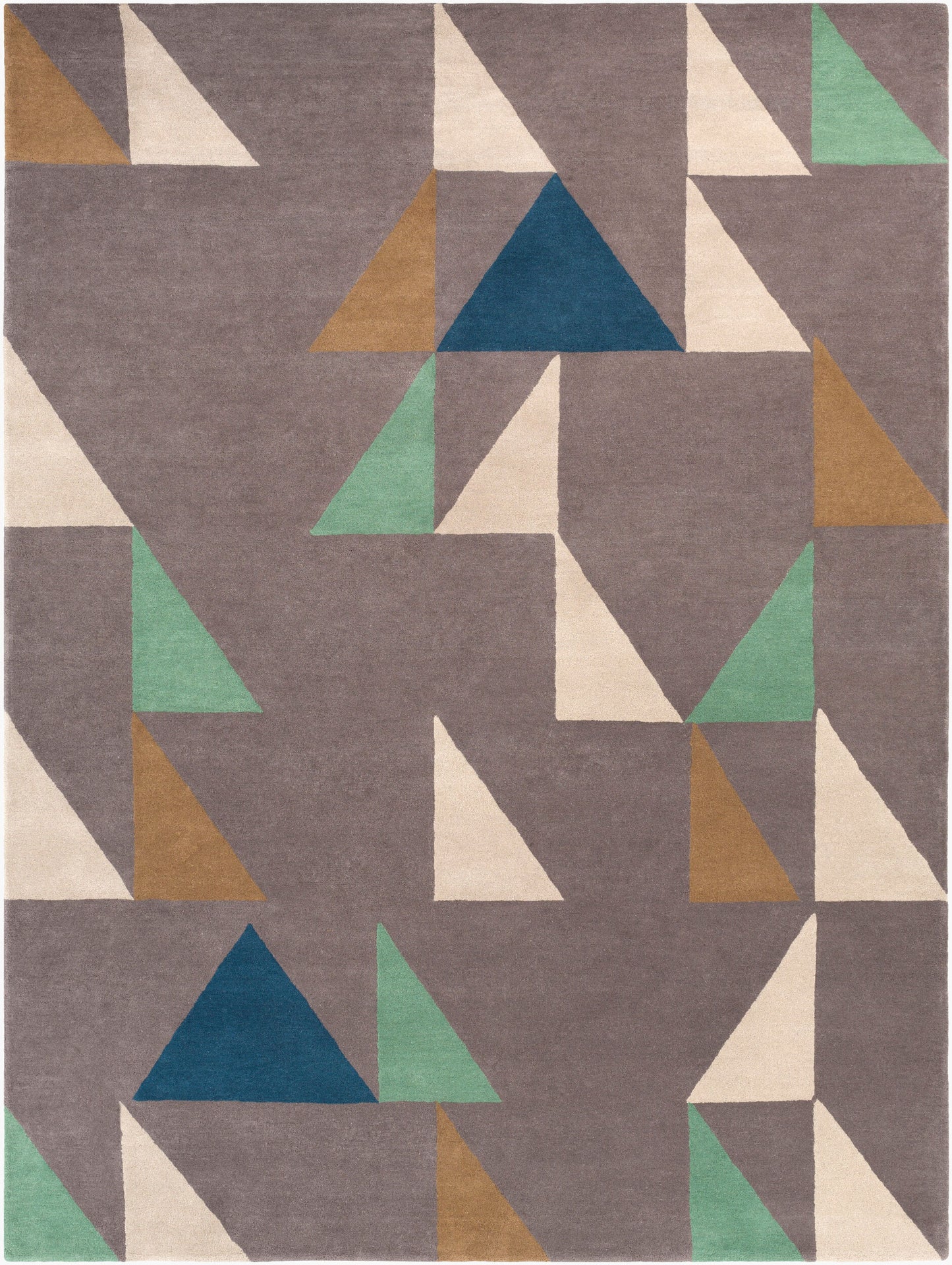 Alfombra decorativa de lana hecha a mano Scion SCI-39 de 2' x 3'