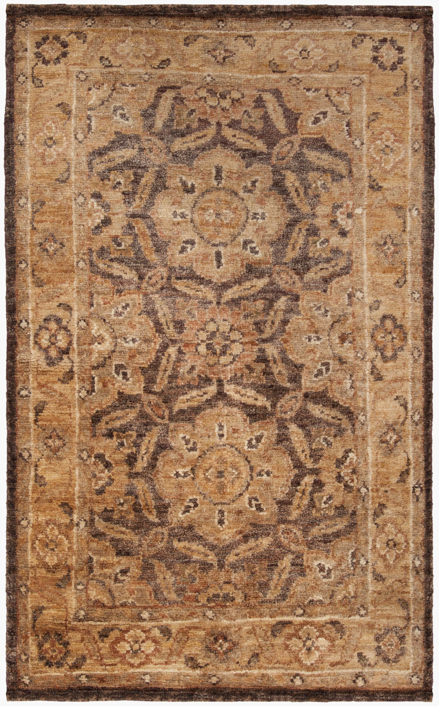Alfombra de yute hecha a mano Scarborough SCR-5102 de 1,52 m x 2,44 m