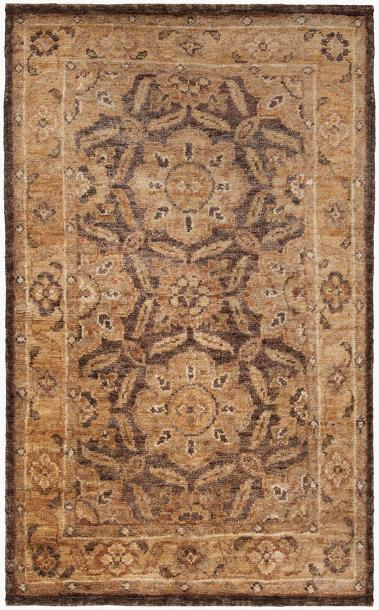 Alfombra de yute hecha a mano Scarborough SCR-5102 de 1,52 m x 2,44 m