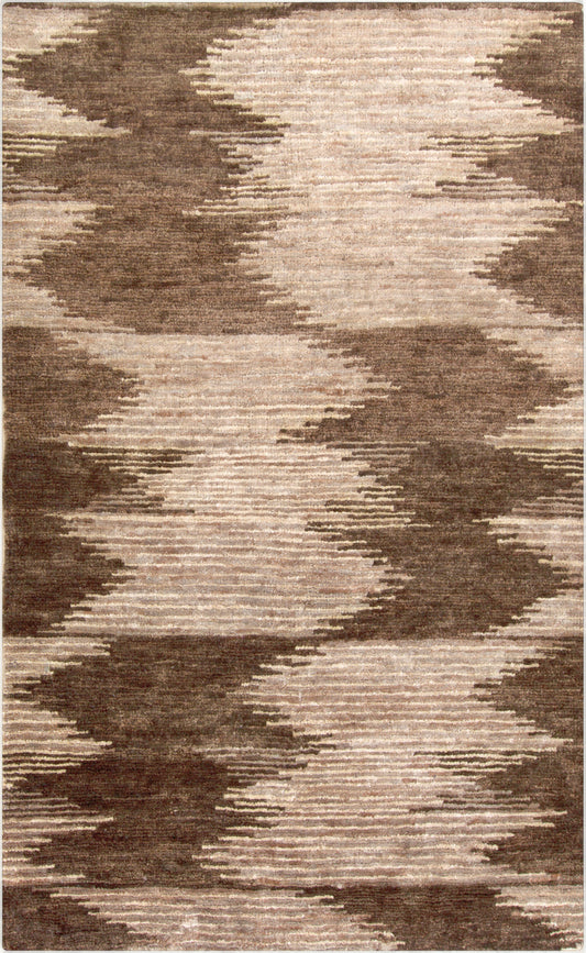 Alfombra de yute hecha a mano Scarborough SCR-5134 de 1,52 m x 2,44 m