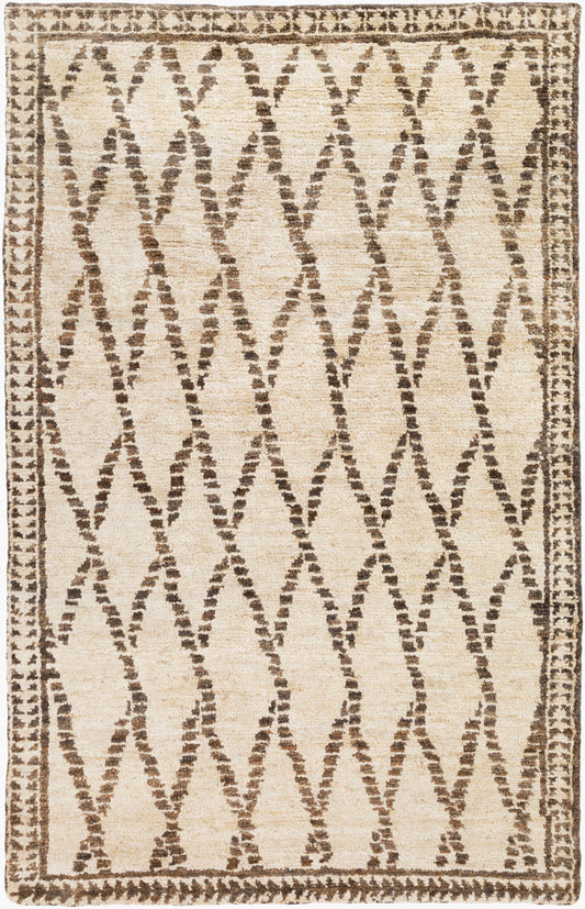 Alfombra de yute hecha a mano Scarborough SCR-5137 de 1,52 m x 2,44 m