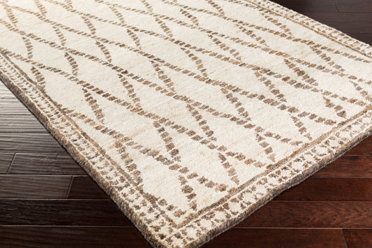 Alfombra de yute hecha a mano Scarborough SCR-5137 de 1,52 m x 2,44 m