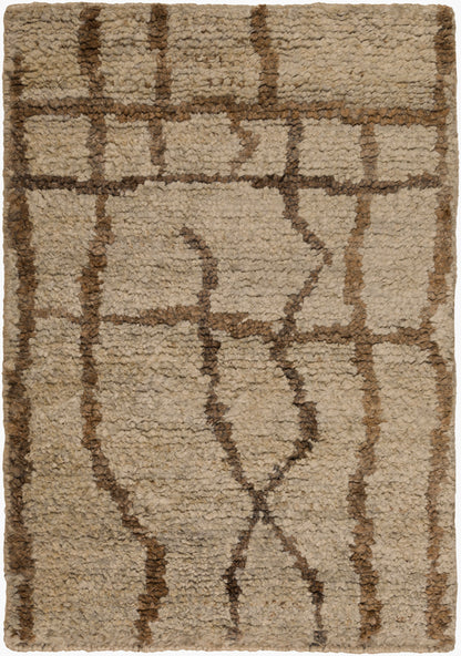 Scarborough SCR-5139 2' x 3' Handmade Jute Accent Rug