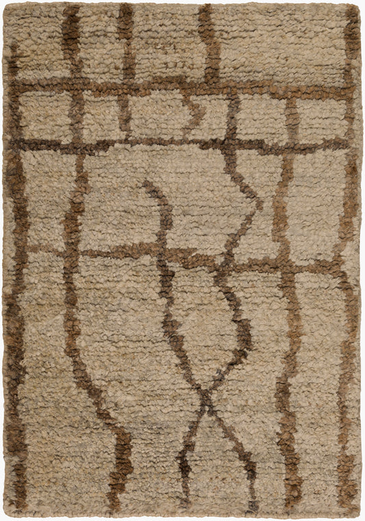 Scarborough SCR-5139 2' x 3' Handmade Jute Accent Rug