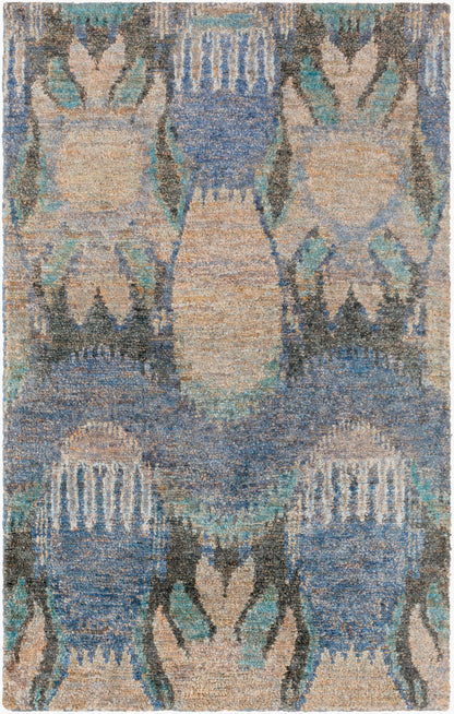 Alfombra de yute hecha a mano Scarborough SCR-5148 de 1,52 m x 2,44 m