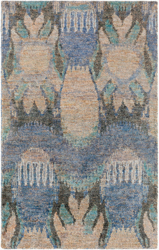 Alfombra de yute hecha a mano Scarborough SCR-5148 de 1,52 m x 2,44 m