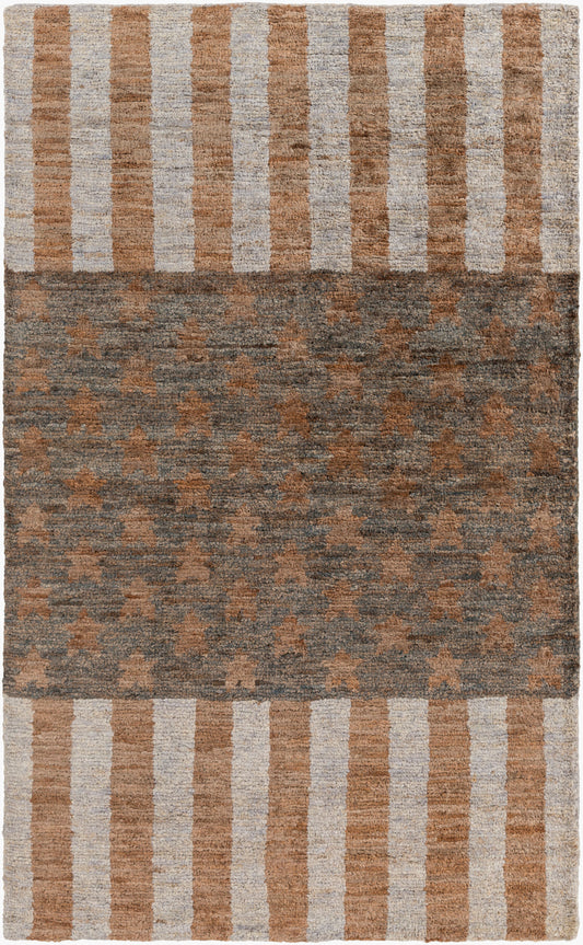 Scarborough SCR-5155 5' x 8' Handmade Jute Area Rug