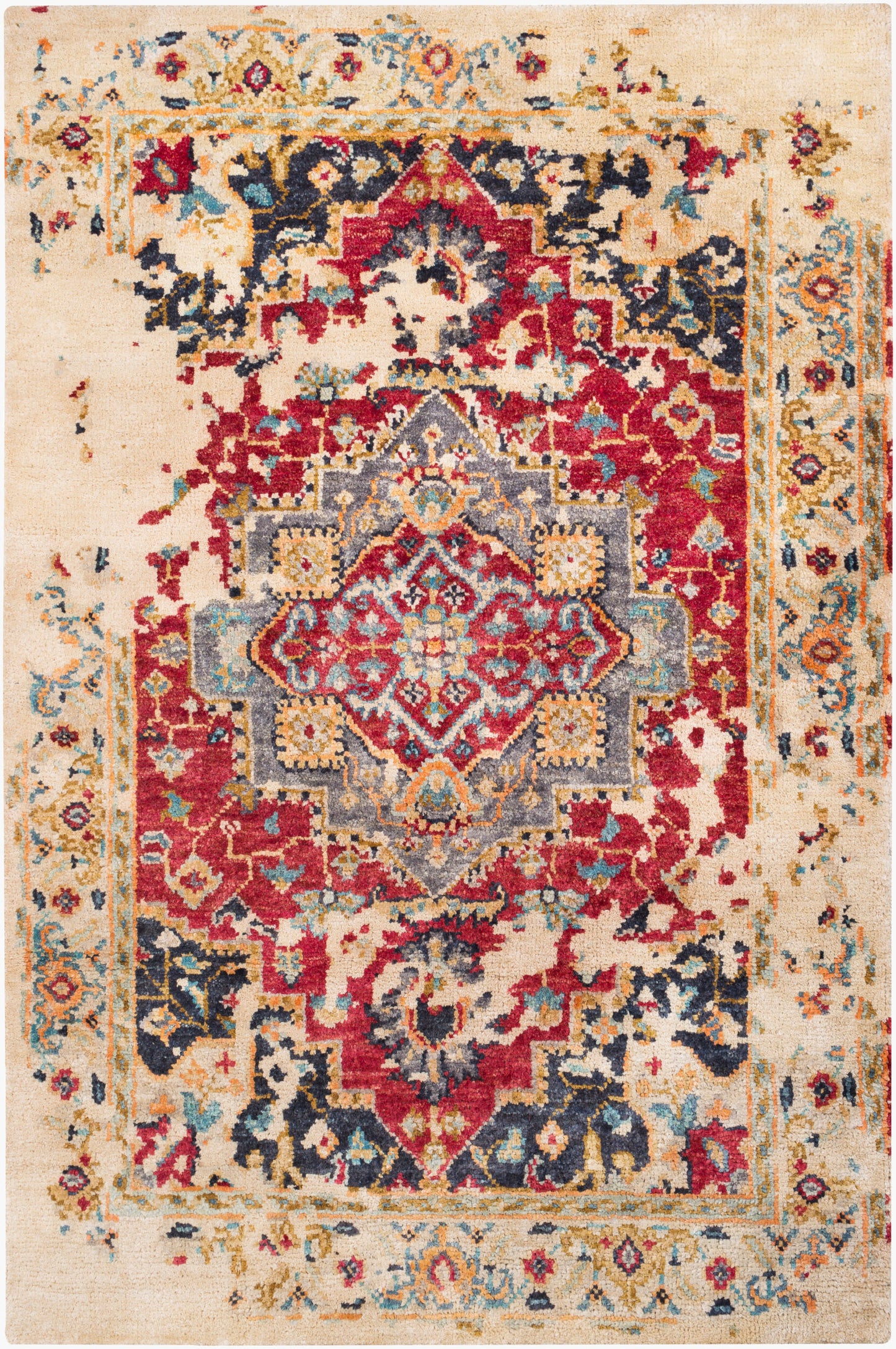 Scarborough SCR-5159 2' x 3' Handmade Jute Accent Rug