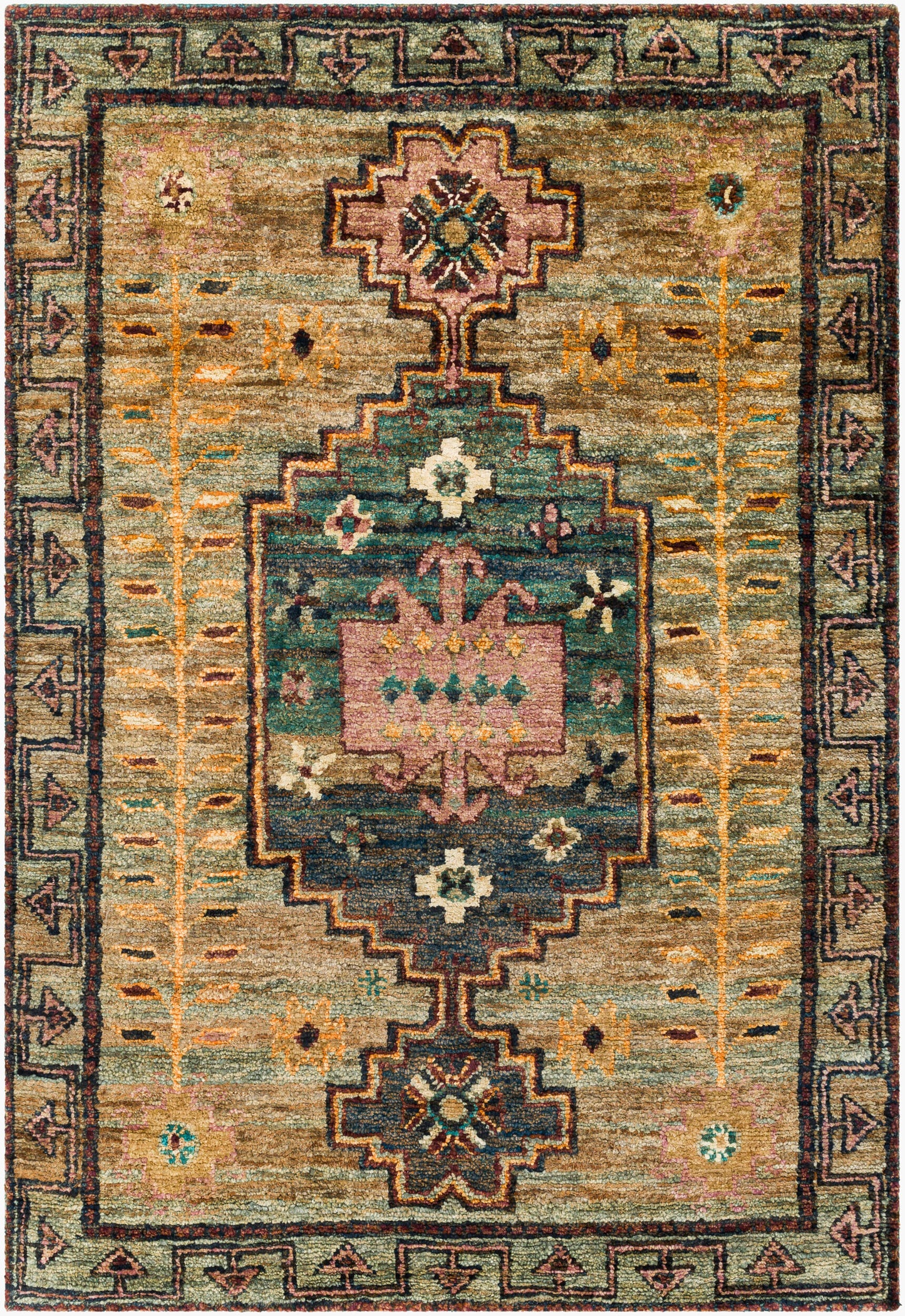 Scarborough SCR-5161 2' x 3' Handmade Jute Accent Rug