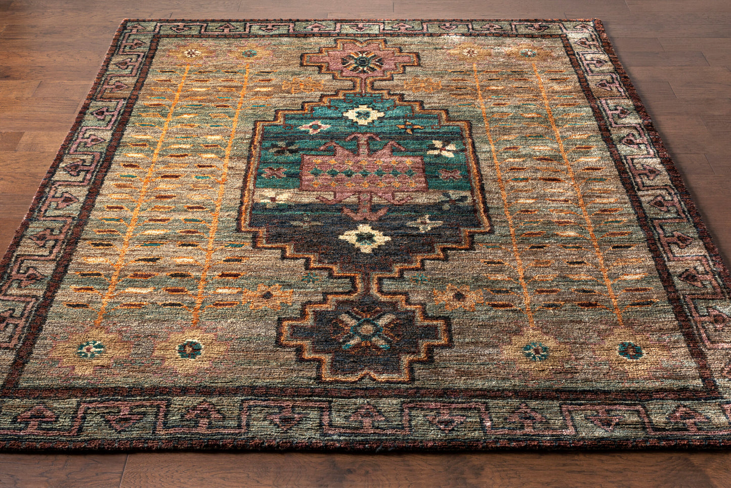 Scarborough SCR-5161 2' x 3' Handmade Jute Accent Rug