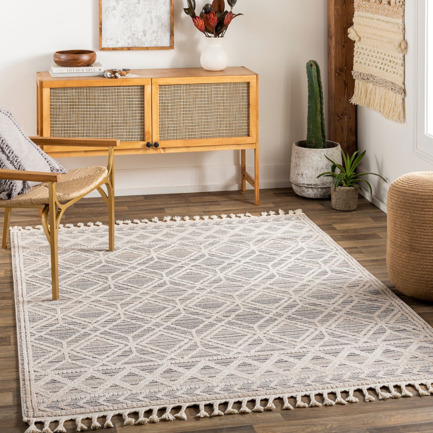 Sofia SFA-2301 6' x 9' Machine Woven Area Rug