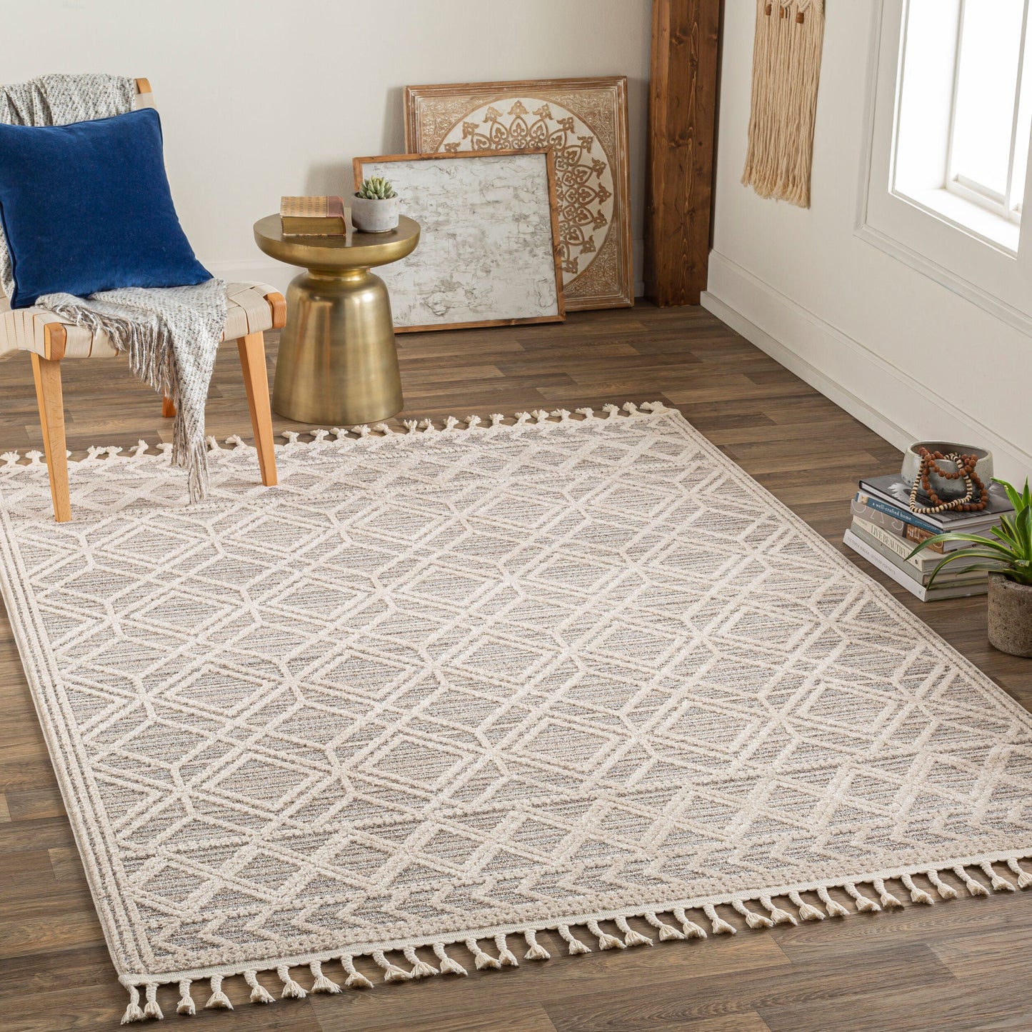 Sofia SFA-2302 5' x 7' Machine Woven Area Rug